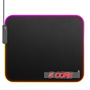 5 Core Premium RGB Mouse Pad Gaming Large Mousepad 11.8 x 9.8 Inch LED Desk Mouse Mat Laptop PC Computer Notebook Glowing 12 Modes 5 Core MP 300 RGB MP 300 RGB